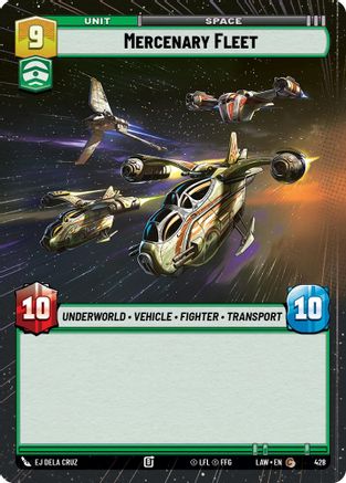 Mercenary Fleet (Hyperspace) (428) [A Lawless Time]