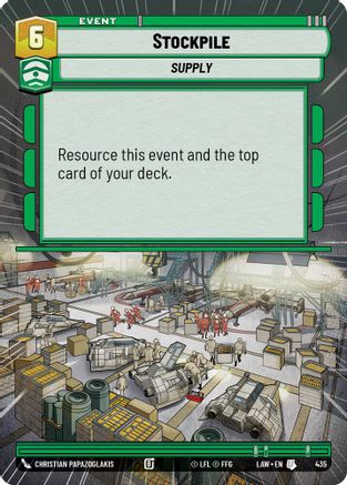 Stockpile (Hyperspace) (435) [A Lawless Time]