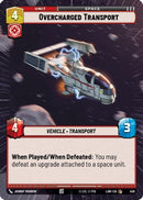 Overcharged Transport (Hyperspace) (459) [A Lawless Time]