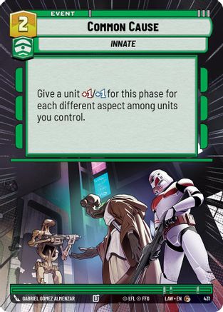 Common Cause (Hyperspace) (431) [A Lawless Time]