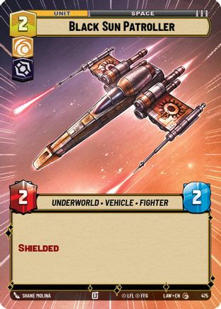 Black Sun Patroller (Hyperspace) (475) [A Lawless Time]