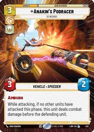 Anakin's Podracer - So Wizard! (Hyperspace) (483) [A Lawless Time]