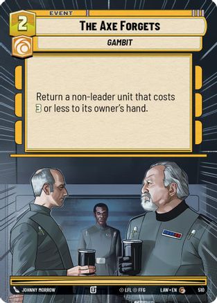 The Axe Forgets (Hyperspace) (510) [A Lawless Time]