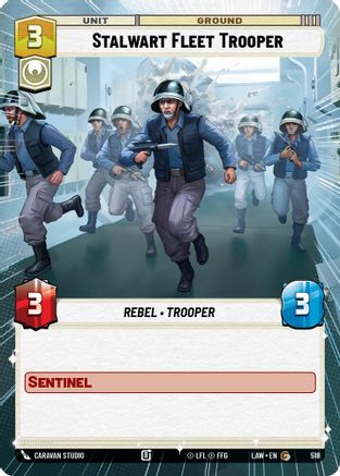 Stalwart Fleet Trooper (Hyperspace) (518) [A Lawless Time]