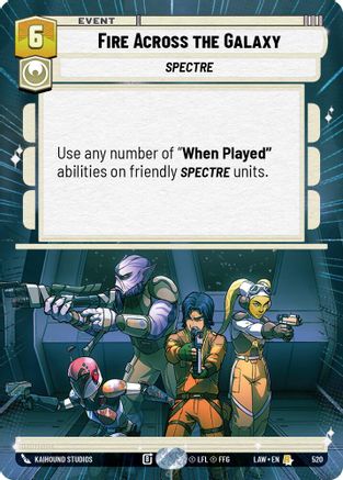 Fire Across the Galaxy (Hyperspace) (520) [A Lawless Time]