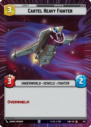 Cartel Heavy Fighter (Hyperspace) (523) [A Lawless Time]