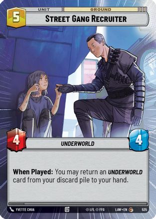 Street Gang Recruiter (Hyperspace) (525) [A Lawless Time]