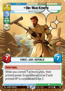 Obi-Wan Kenobi - Protector of Felucia (Hyperspace Foil) (538) [A Lawless Time] Foil