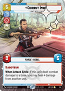 Chirrut Imwe - I Don't Need Luck (Hyperspace Foil) (548) [A Lawless Time] Foil