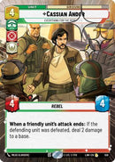 Cassian Andor - Everything for the Rebellion (Hyperspace Foil) (558) [A Lawless Time] Foil