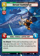 Defiant Hammerhead (Hyperspace Foil) (564) [A Lawless Time] Foil
