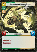 Devaronian Doorbuster (Hyperspace Foil) (572) [A Lawless Time] Foil
