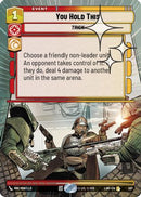 You Hold This (Hyperspace Foil) (587) [A Lawless Time] Foil