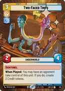 Two-Faced Troig (Hyperspace Foil) (594) [A Lawless Time] Foil