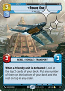 Rogue One - At Any Cost (Hyperspace Foil) (621) [A Lawless Time] Foil