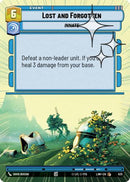 Lost and Forgotten (Hyperspace Foil) (635) [A Lawless Time] Foil