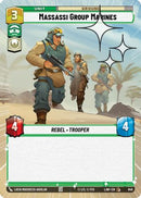 Massassi Group Marines (Hyperspace Foil) (648) [A Lawless Time] Foil