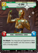 C-3PO - Translation Protocol (Hyperspace Foil) (654) [A Lawless Time] Foil