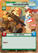 Partisan Infantry (Hyperspace Foil) (656) [A Lawless Time] Foil