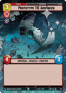 Prototype TIE Advanced (Hyperspace Foil) (677) [A Lawless Time] Foil