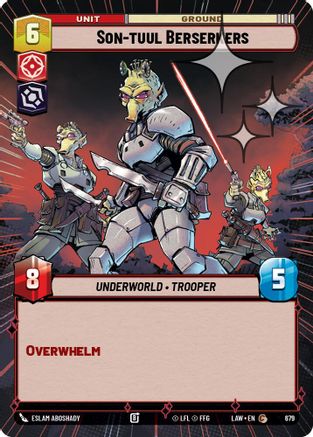 Son-tuul Berserkers (Hyperspace Foil) (679) [A Lawless Time] Foil