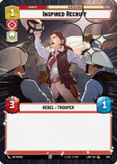 Inspired Recruit (Hyperspace Foil) (682) [A Lawless Time] Foil