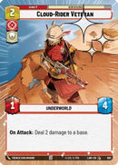 Cloud-Rider Veteran (Hyperspace Foil) (683) [A Lawless Time] Foil