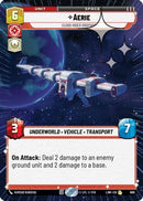 Aerie - Cloud-Rider Dropship (Hyperspace Foil) (686) [A Lawless Time] Foil