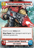 "Staccato Lightning" Repeater (Hyperspace Foil) (689) [A Lawless Time] Foil
