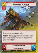 Salvaged Blaster (Hyperspace Foil) (702) [A Lawless Time] Foil