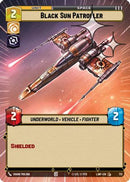 Black Sun Patroller (Hyperspace Foil) (713) [A Lawless Time] Foil