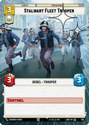 Stalwart Fleet Trooper (Hyperspace Foil) (756) [A Lawless Time] Foil