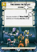 Fire Across the Galaxy (Hyperspace Foil) (758) [A Lawless Time] Foil