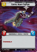 Cartel Heavy Fighter (Hyperspace Foil) (761) [A Lawless Time] Foil