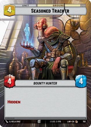 Seasoned Tracker (Hyperspace Foil) (762) [A Lawless Time] Foil