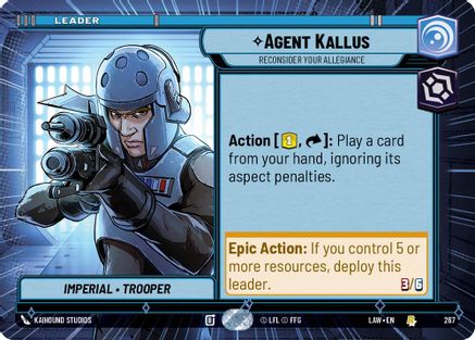 Agent Kallus - Reconsider Your Allegiance (Hyperspace) (267) [A Lawless Time]