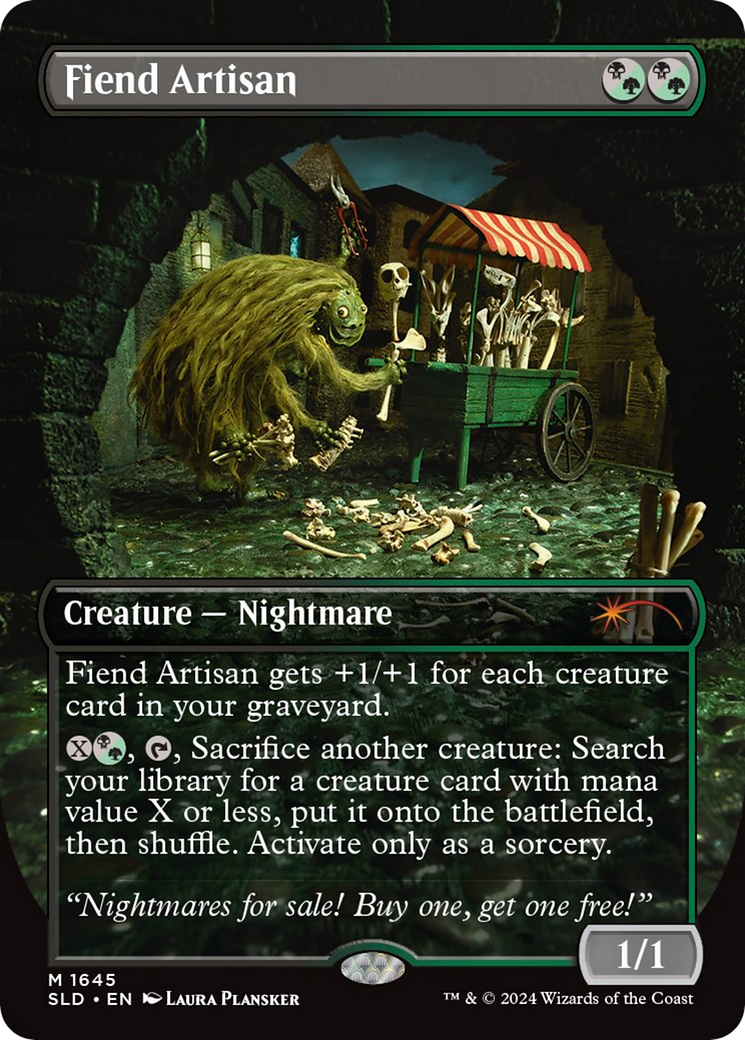 Fiend Artisan (SLD-1645) [Secret Lair Drop] (Borderless)