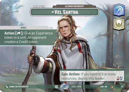 Vel Sartha - Aldhani Insurgent (Showcase) (772) [A Lawless Time] Foil