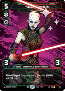 Asajj Ventress - Reluctant Hunter (Prestige Foil) (824) [A Lawless Time] Foil