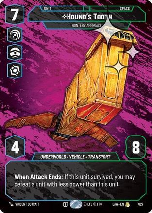 Hound's Tooth - Hunters' Approach (Prestige Foil) (827) [A Lawless Time] Foil