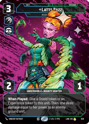 Latts Razzi - Deadly Whipmaster (Prestige Foil) (828) [A Lawless Time] Foil