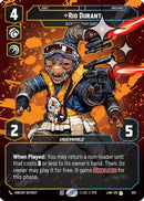 Rio Durant - Beckett's Right Hands (Prestige Foil) (831) [A Lawless Time] Foil