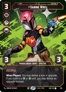 Sabine Wren - Spectre Five (Prestige Foil) (835) [A Lawless Time] Foil