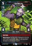 Zeb Orellios - Spectre Four (Prestige Foil) (836) [A Lawless Time] Foil