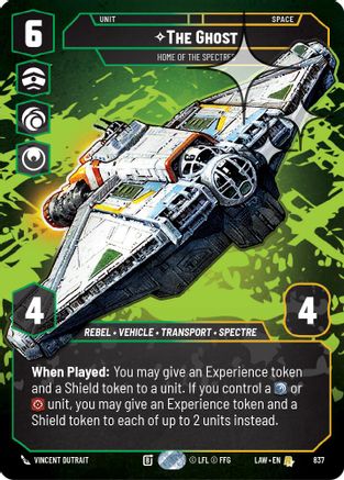 The Ghost - Home of the Spectres (Prestige Foil) (837) [A Lawless Time] Foil
