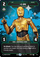 C-3PO - Translation Protocol (Prestige Foil) (846) [A Lawless Time] Foil