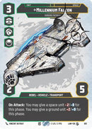 Millennium Falcon - Dodging Patrols (Prestige Foil) (851) [A Lawless Time] Foil