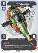 Fett's Firespray - In Pursuit (Prestige Foil) (853) [A Lawless Time] Foil