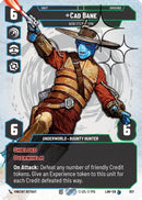 Cade Bane - Now It's My Turn (Prestige Foil) (857) [A Lawless Time] Foil
