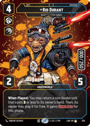 Rio Durant - Beckett's Right Hands (Serialized) (870) [A Lawless Time] Foil